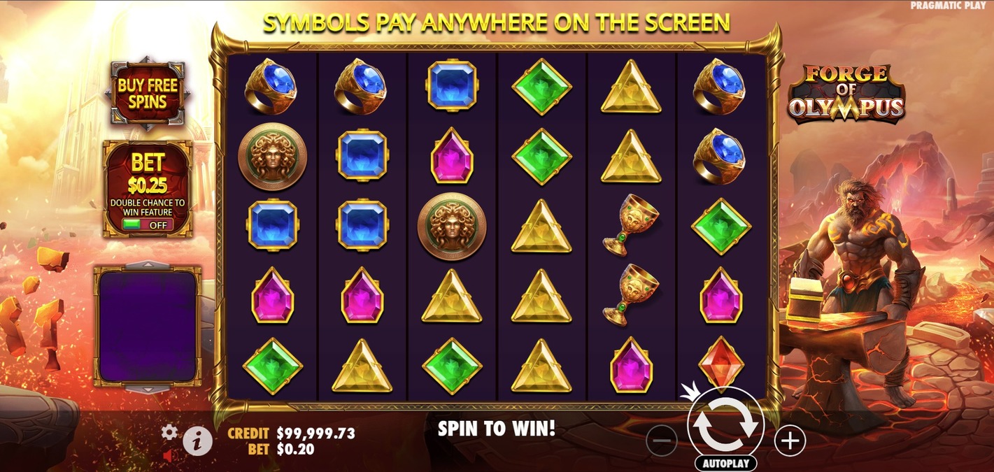 Forge of Olympus Slot - screenshot