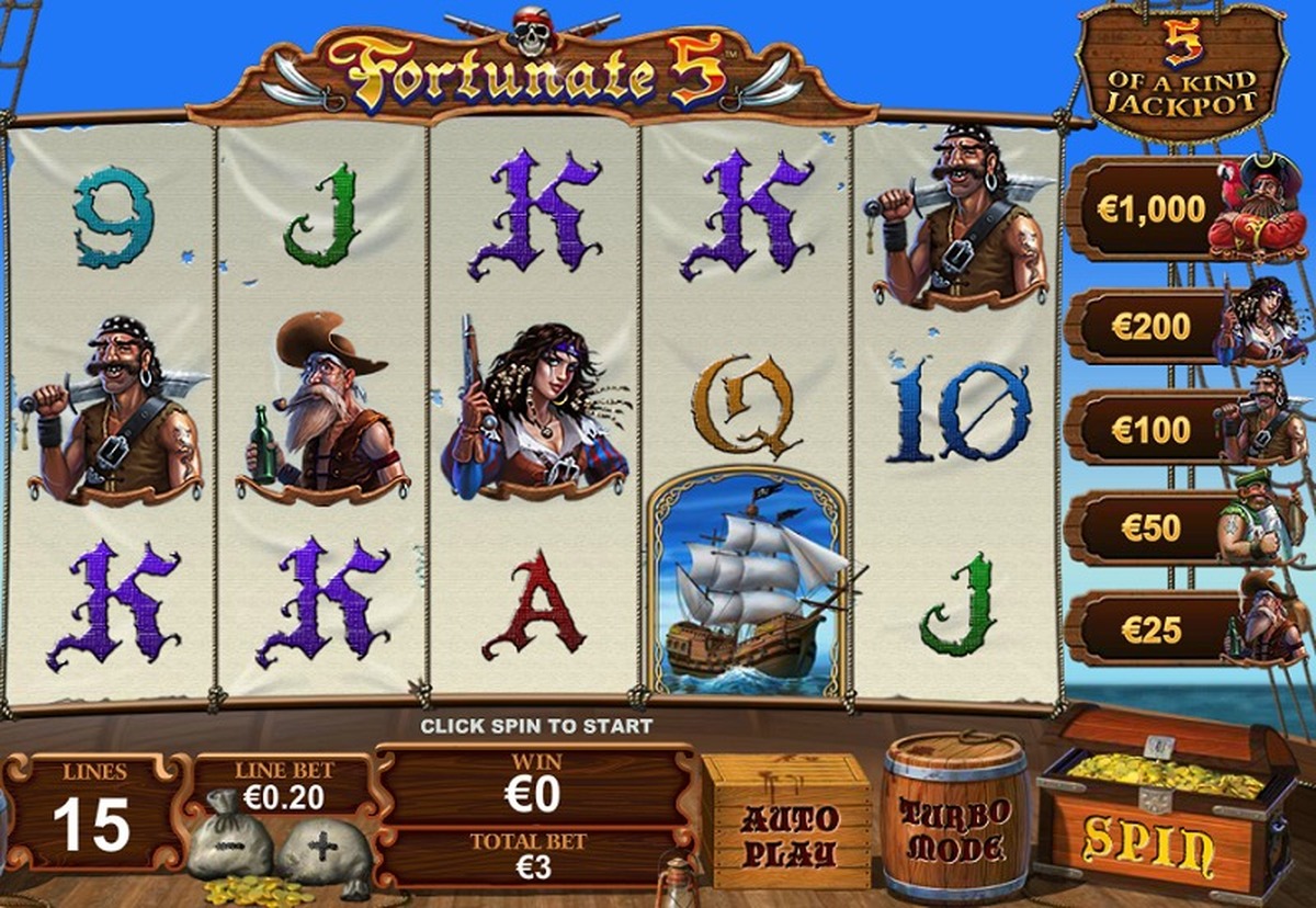 Fortunate 5 - screenshot