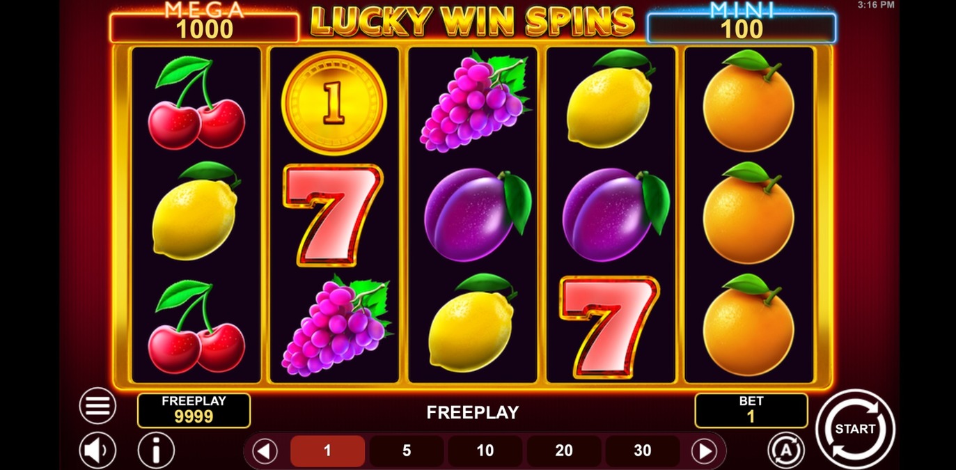 Lucky Win Spins Slot - screenshot