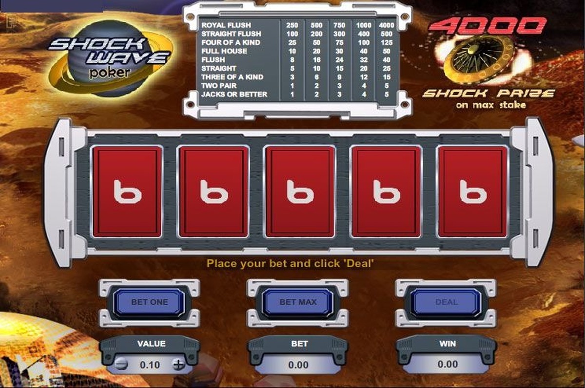 Shockwave Poker - screenshot