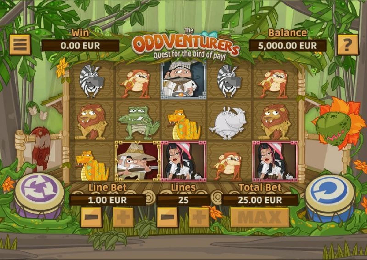 The Oddventurers Slot - screenshot